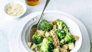 Sauté de seitan aux graines de sésame
