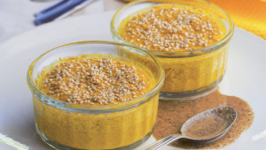 Gratin de courge au sésame croustillant