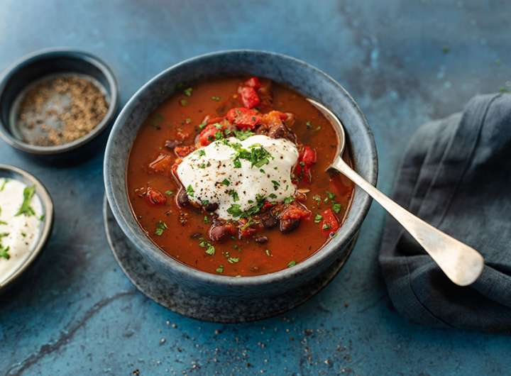 Soupe cubaine aux haricots noirs