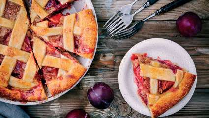 Tarte aux prunes